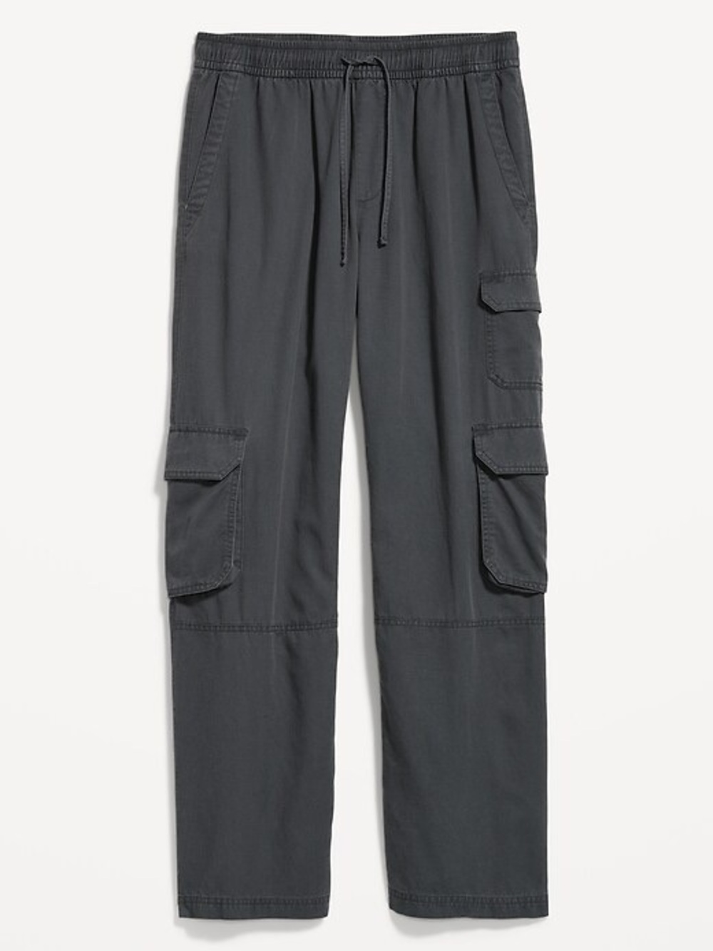 Old Navy Mid Rise Pull On Cargo Pants Womens size medium Loose Baggy Wide Leg